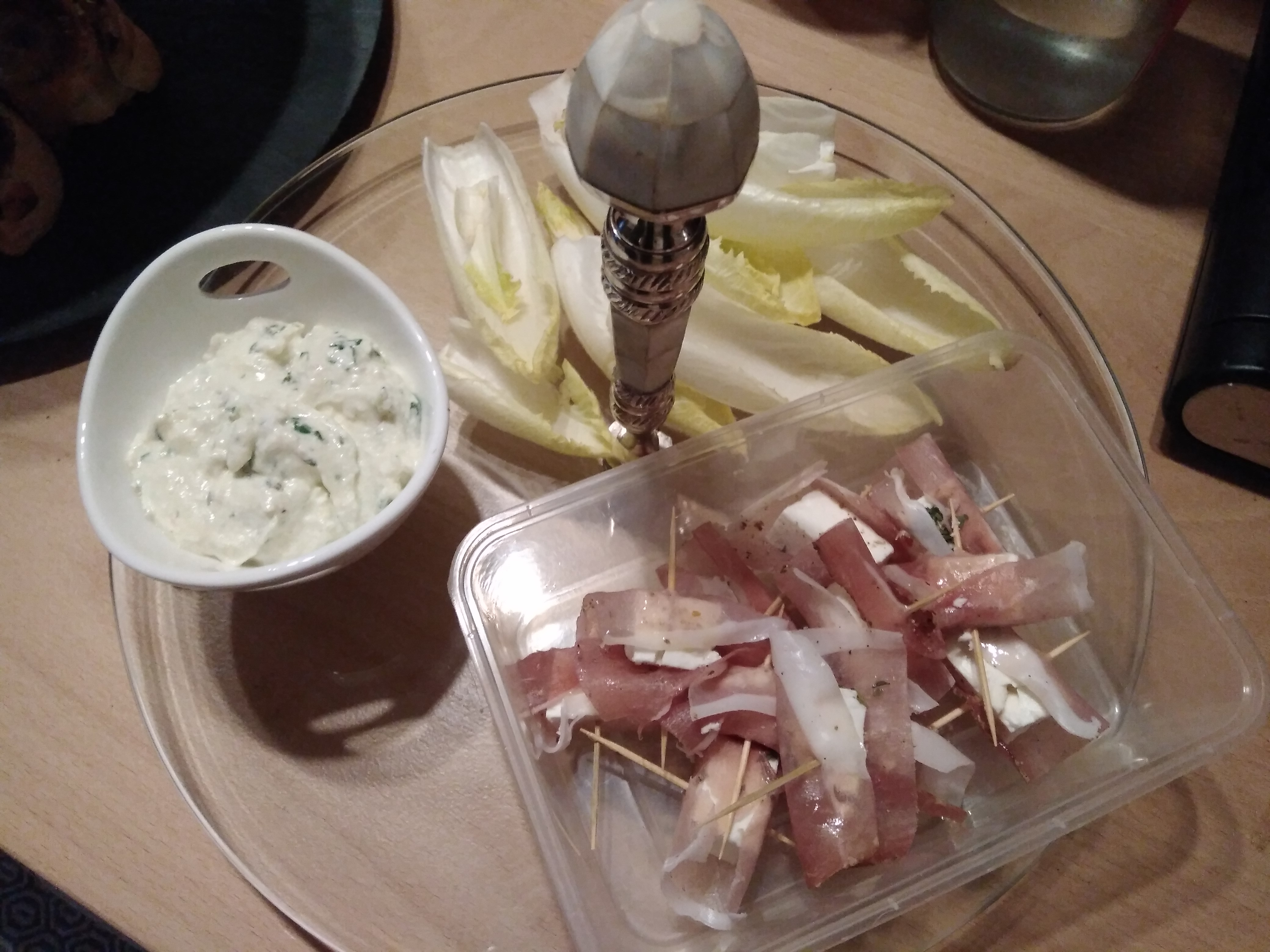 Feta cheese with lemon & olive oil